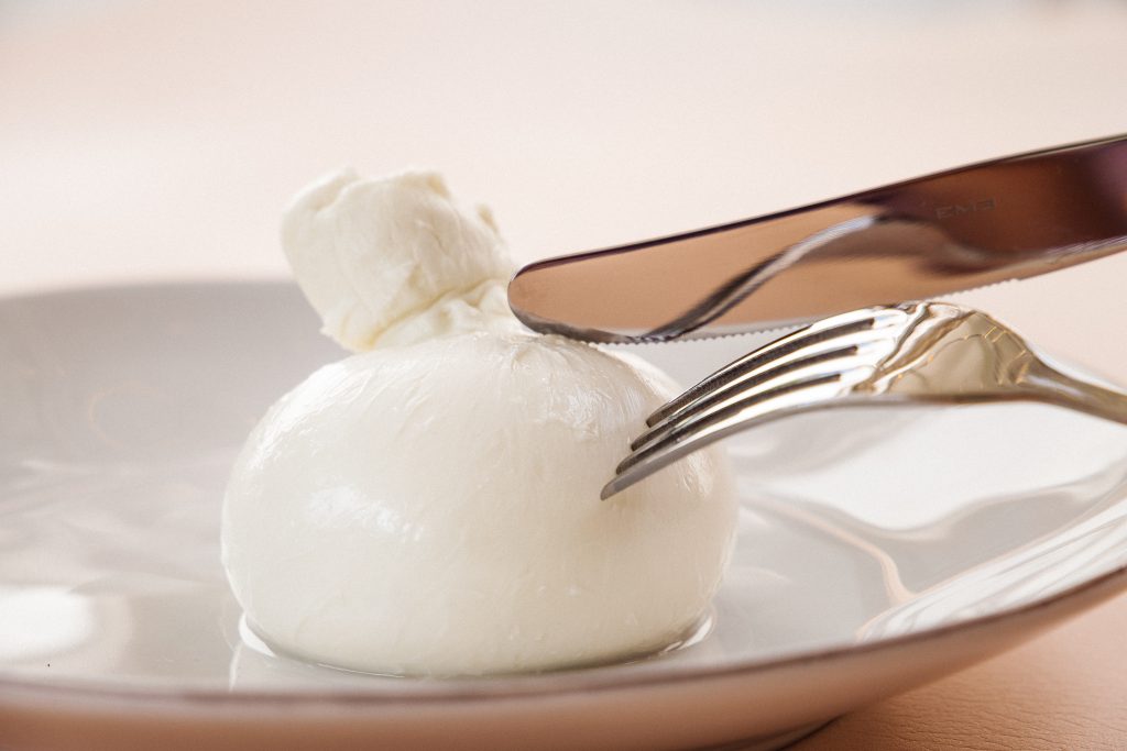 If burrata is made with mozzarella, how are they not the same kind