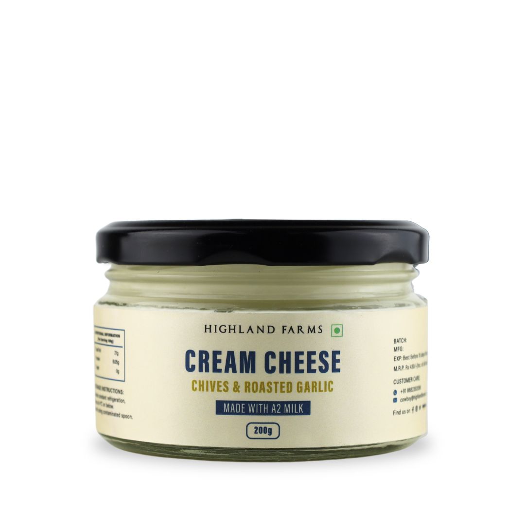 Chives & Roasted Garlic Cream Cheese