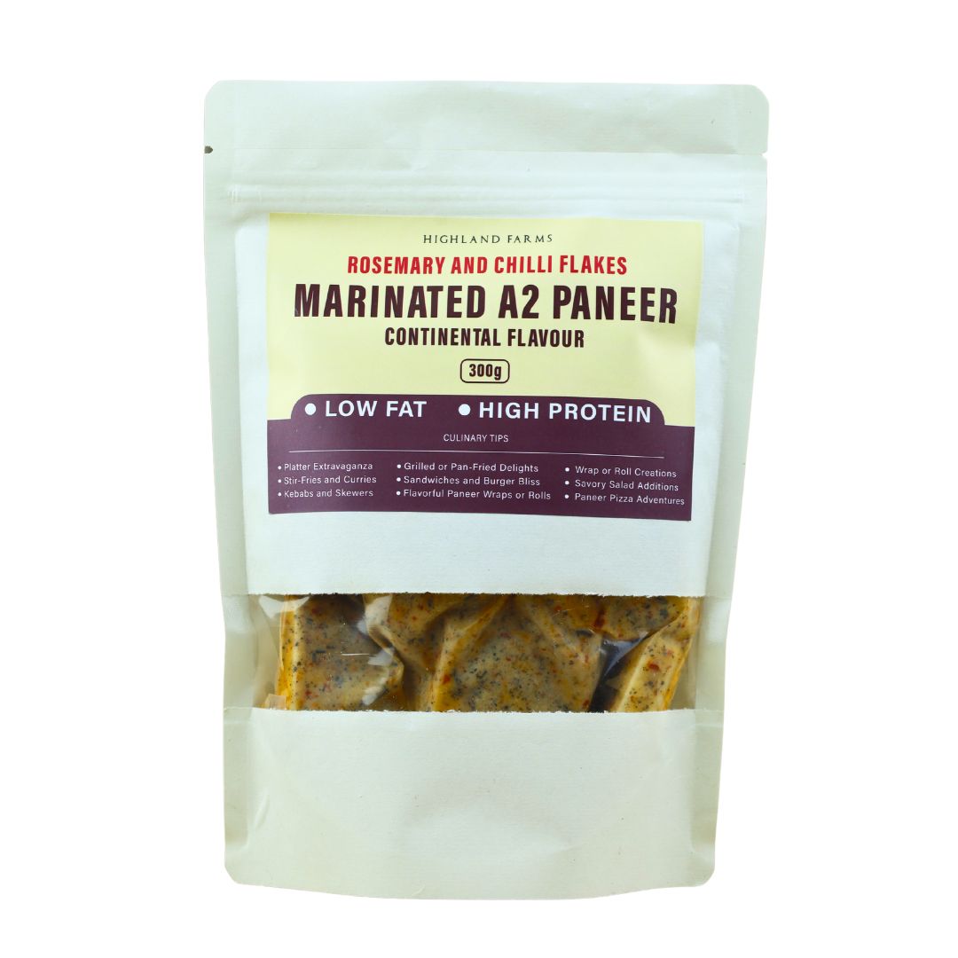 Marinated paneer