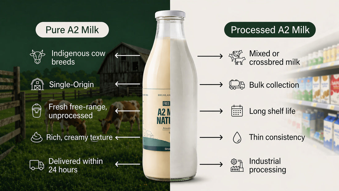 A2 Milk pure or fake differnt