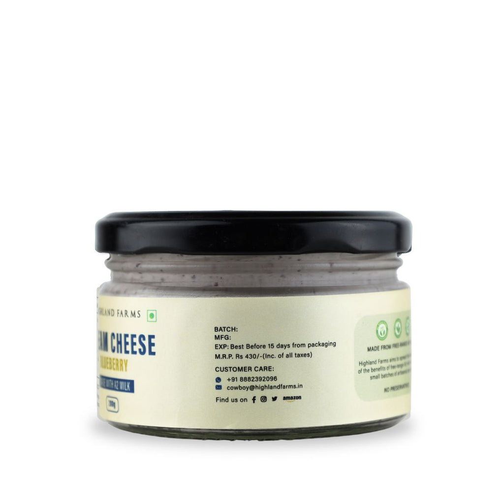 Cream Cheese - Blueberry.