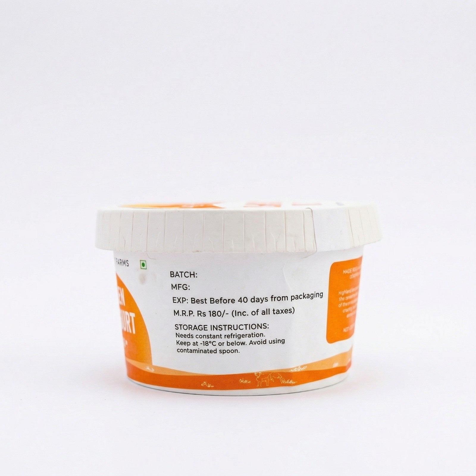 A2 Frozen Yogurt, 120gm