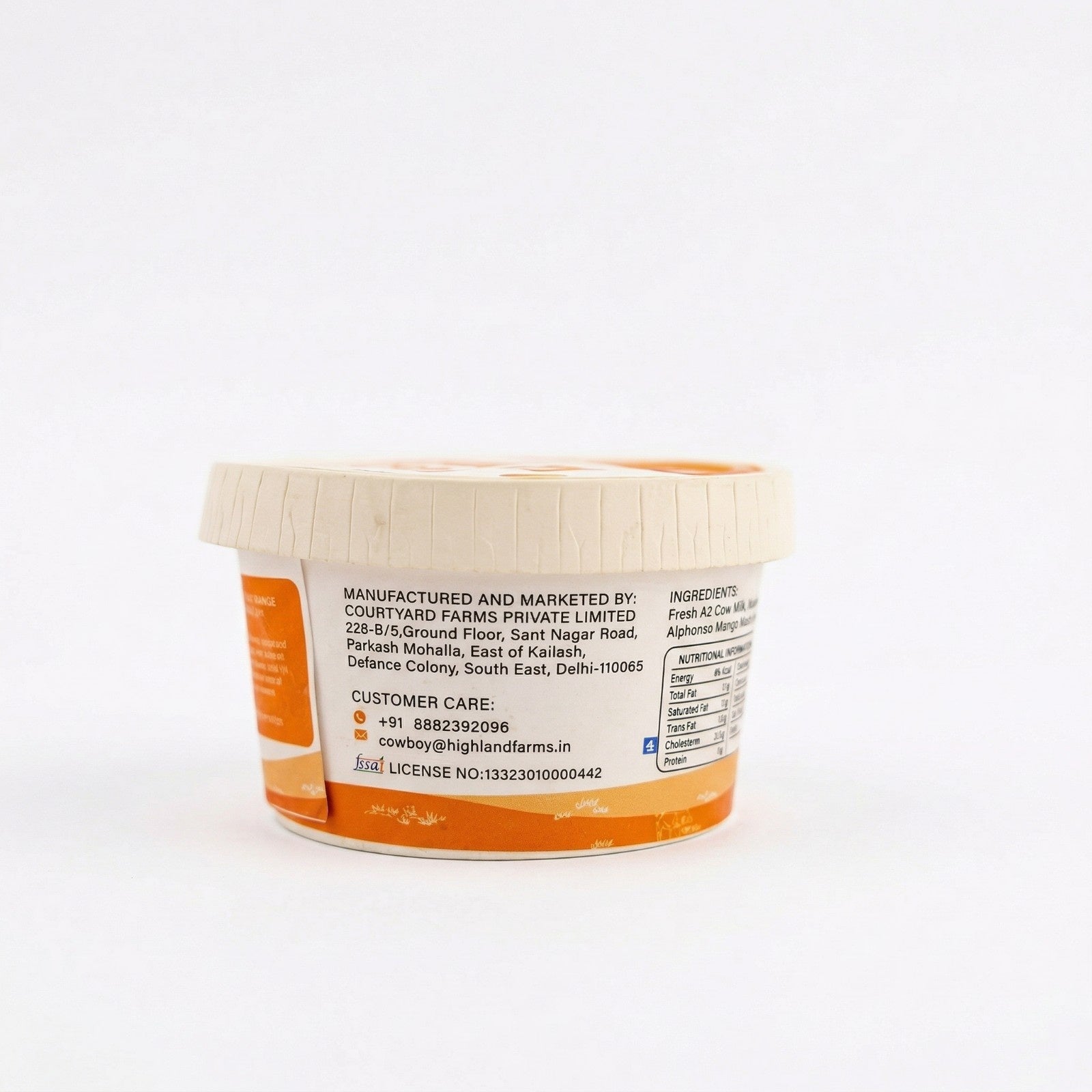 A2 Frozen Yogurt, 120gm