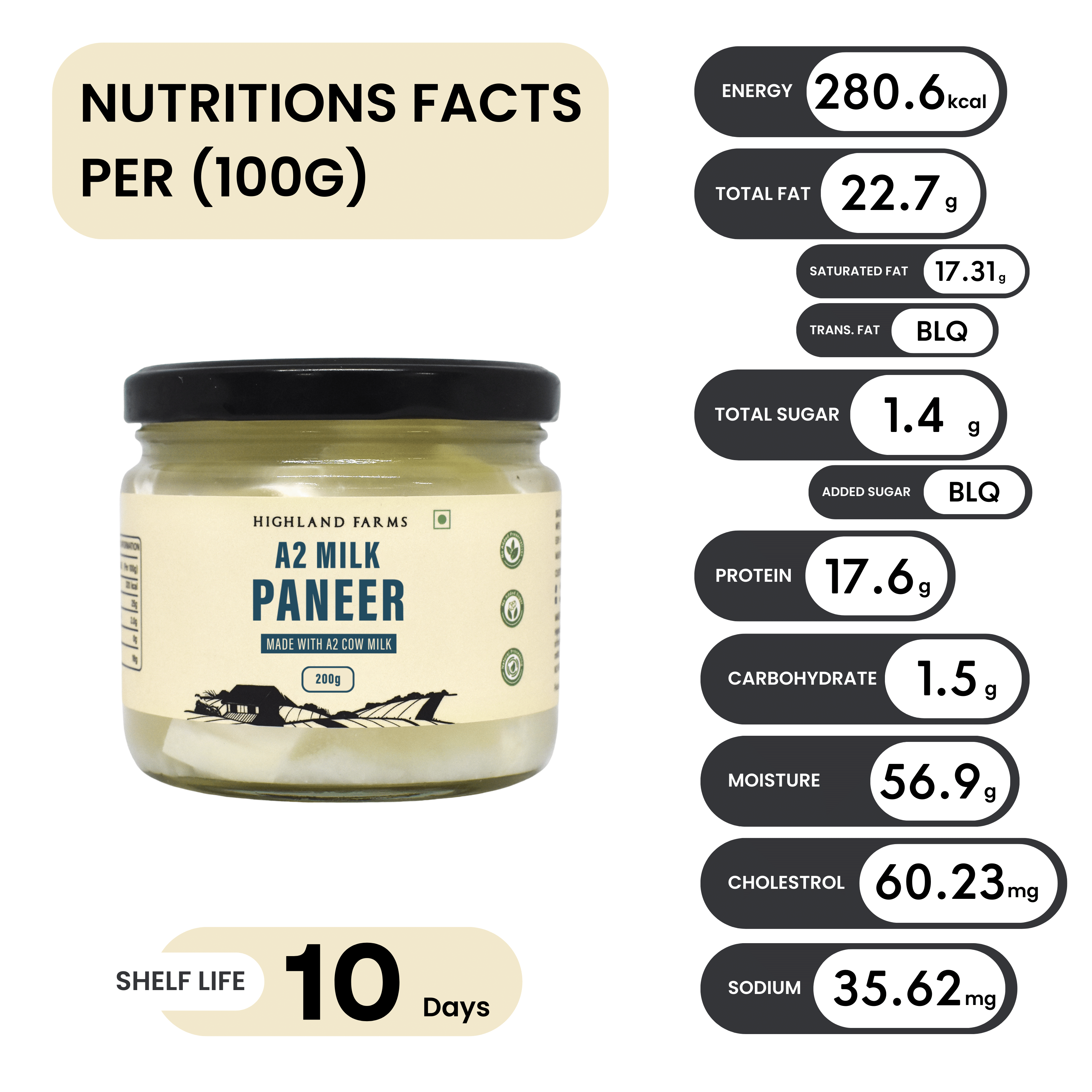 A2 Milk Paneer Subscription