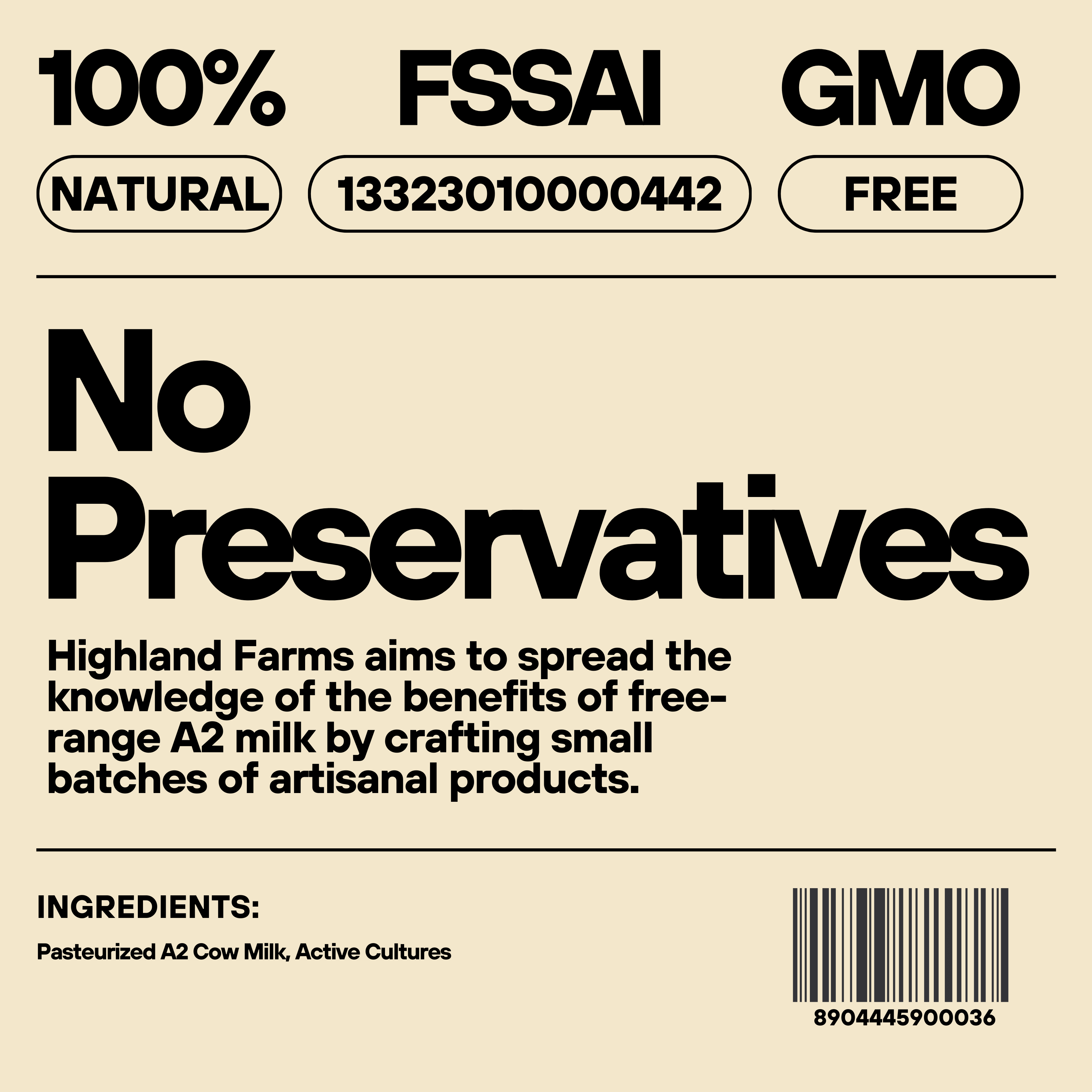 A2 Yogurt Natural Subscription