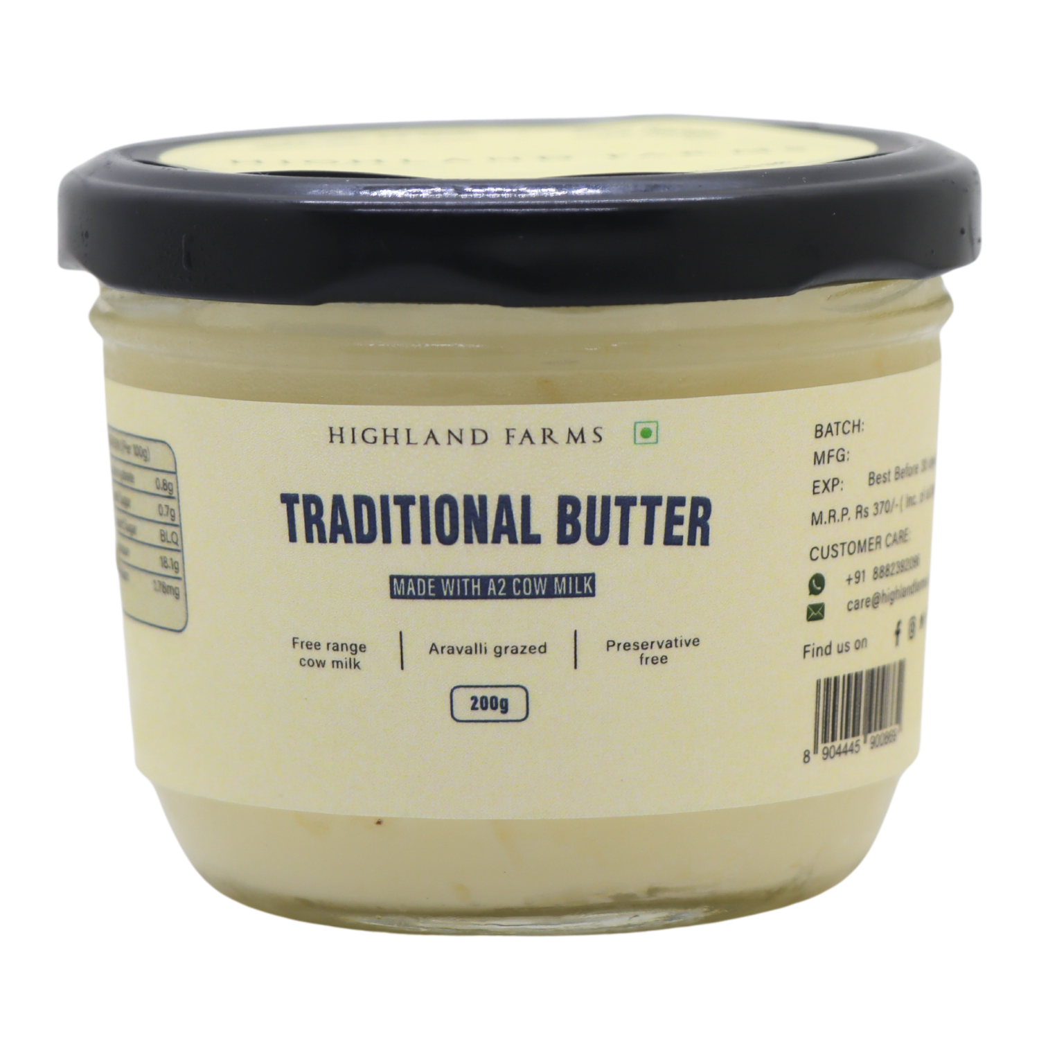 A2 Cow Milk Butter Traditional