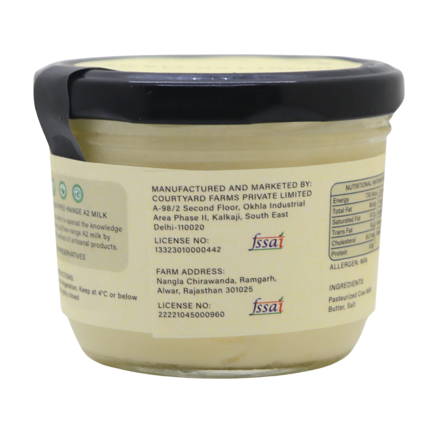 A2 Cow Milk Butter Traditional