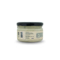 Back label of A2 cream cheese jar showing ingredients manufacturing details and FSSAI information Highland Farms