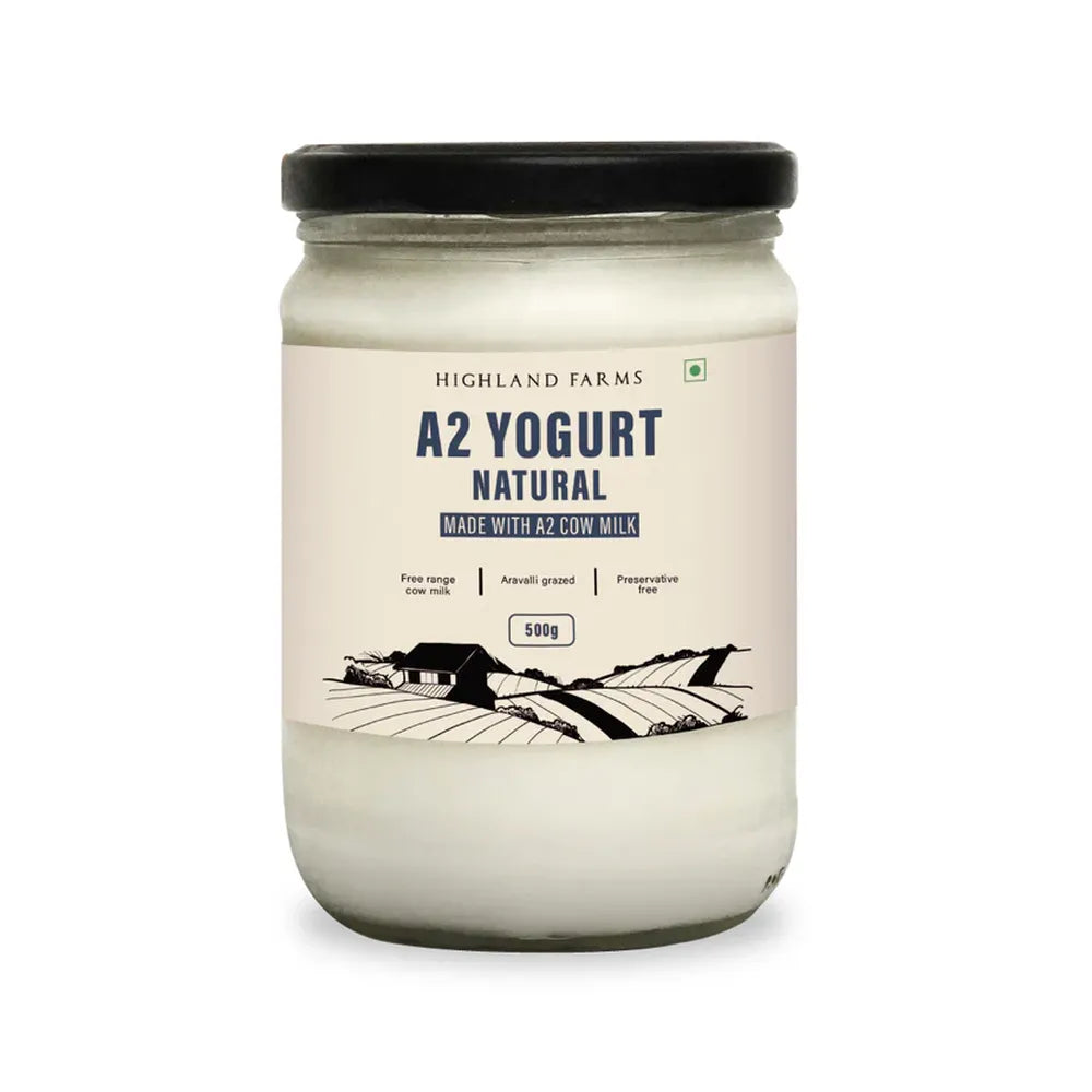 A2 yogurt vs regular dairy comparison showing no preservatives better digestion and natural processing