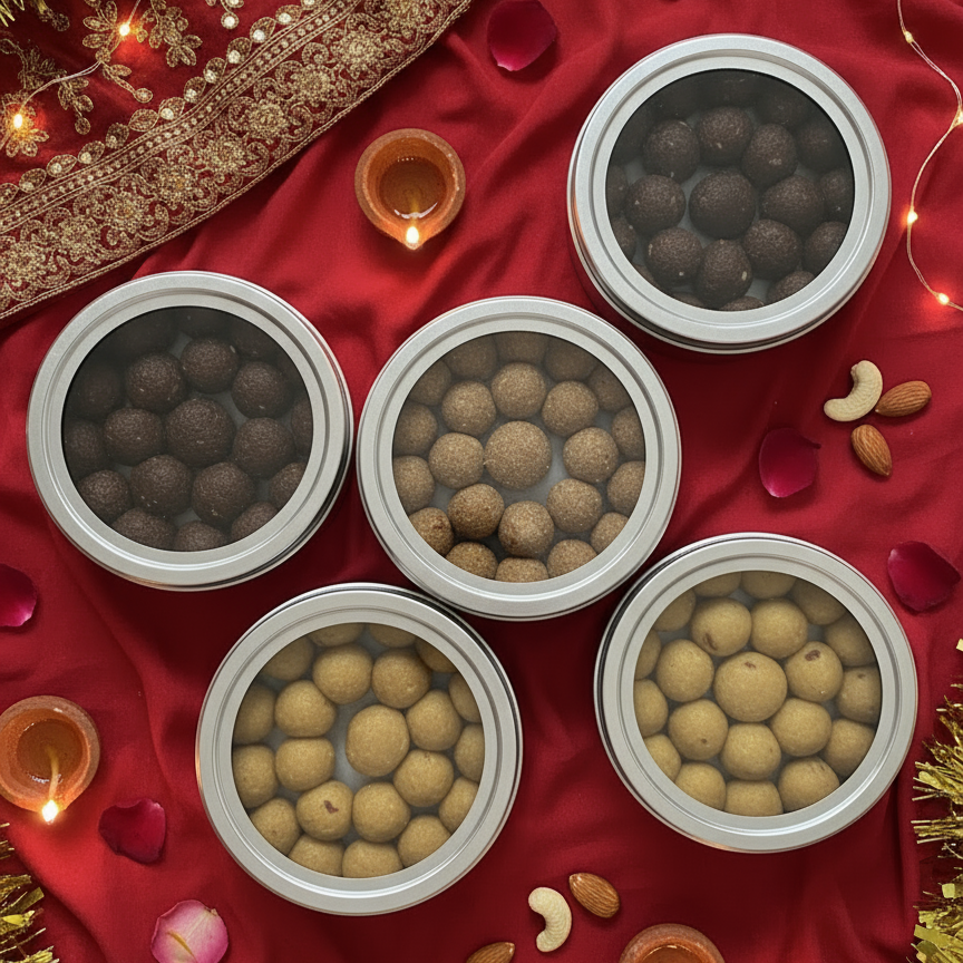 5 Laddoo Box