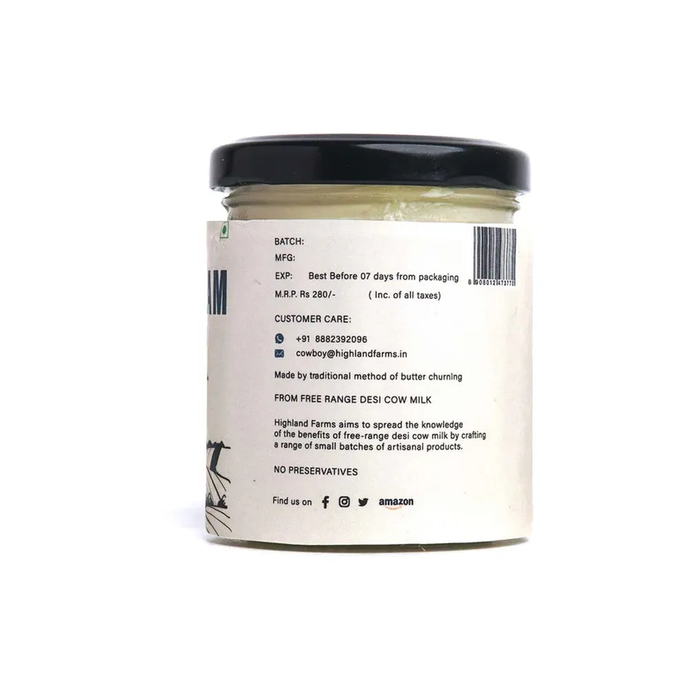 Fresh cream used on biscuits with jam rich creamy texture perfect for desserts and baking