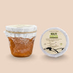 Kesar pista kulfi made with A2 cow milk saffron and pistachio premium natural dessert Delhi NCR